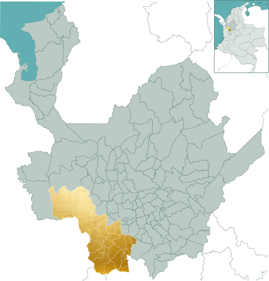 mapa vision suroeste